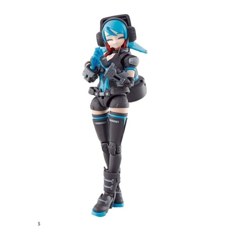 GIRL GUN LADY - Lady Commander Alice - Model Kit 