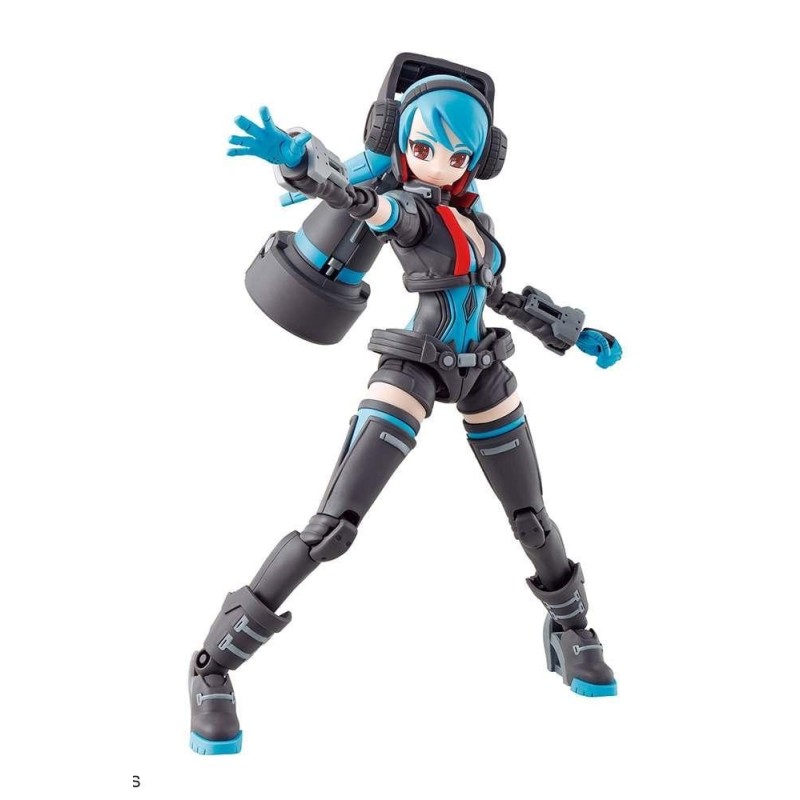 GIRL GUN LADY - Lady Commander Alice - Model Kit 