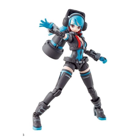 GIRL GUN LADY - Lady Commander Alice - Model Kit 