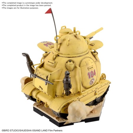 SAND LAND - 1/35 Sand Land Tank 104 - Model Kit 