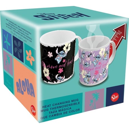 STITCH - I Love U - Mug Thermoréactif - 325ml 
