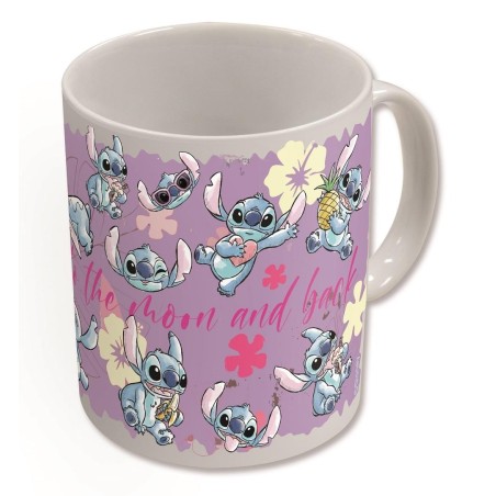STITCH - I Love U - Mug Thermoréactif - 325ml 