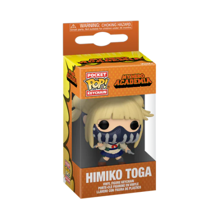 MY HERO ACADEMIA - Pocket Pop Keychains - Toga with Face Cover 