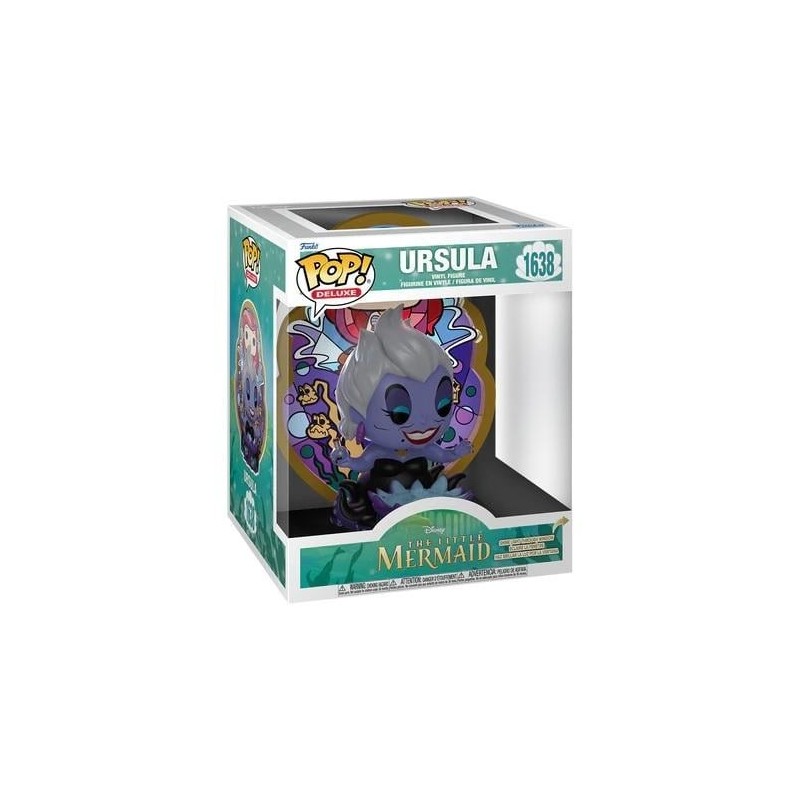 LA PETITE SIRENE - POP Deluxe N° 1638 - Ursula (Stained Glass) 