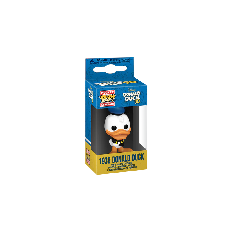 DONALD DUCK 90TH - Pocket Pop Keychains - Donald Duck (1938) 