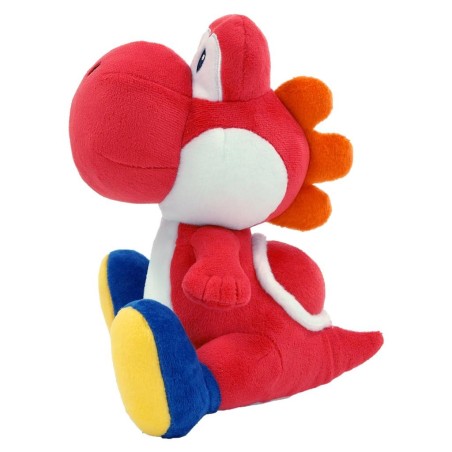 SUPER MARIO - Yoshi Rouge - Peluche 20cm 