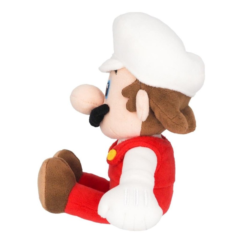 SUPER MARIO - Mario de Feu - Peluche 24cm 