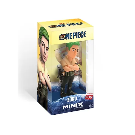 ONE PIECE - Zoro Roronoa - Figurine Minix # 12cm 