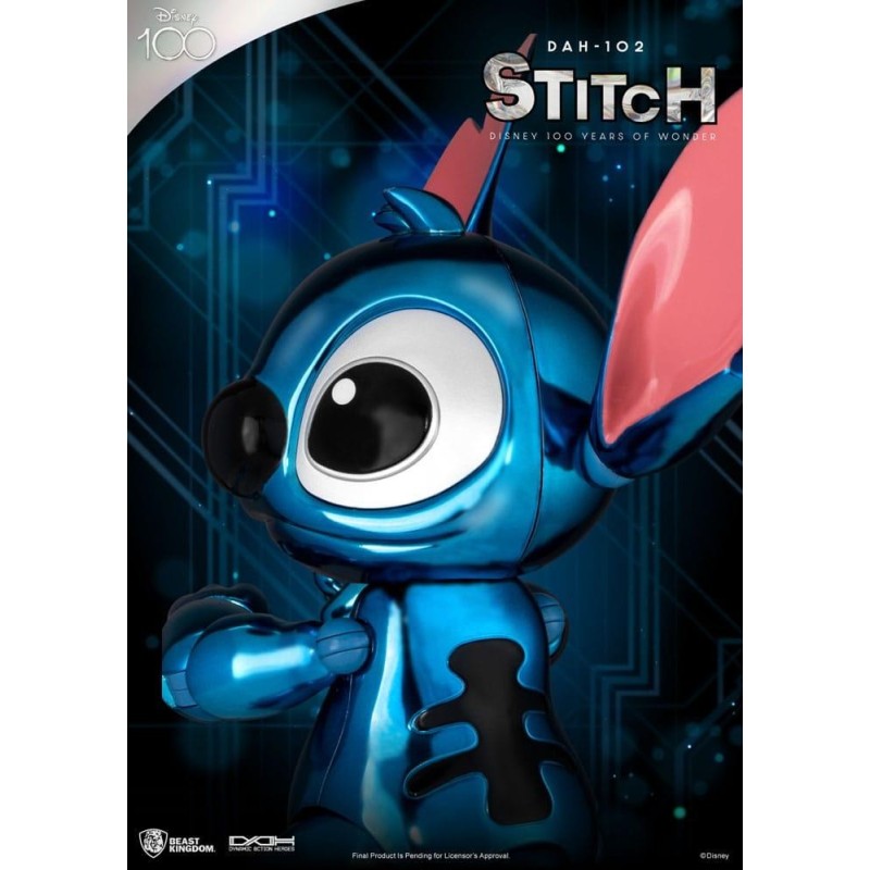 DISNEY 100 YEARS OF WONDER - Stitch - Fig. Dynamic Action Heroes 16cm 