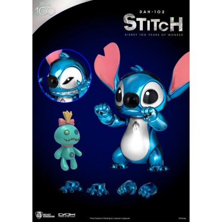 DISNEY 100 YEARS OF WONDER - Stitch - Fig. Dynamic Action Heroes 16cm 