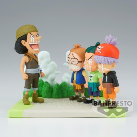 ONE PIECE - Usopp Pirates - Figurine WCF-Log Stories 7cm 