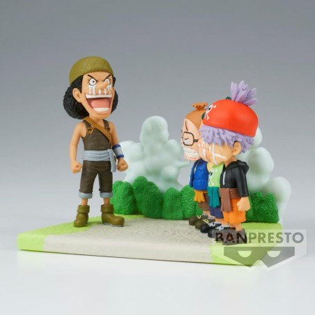 ONE PIECE - Usopp Pirates - Figurine WCF-Log Stories 7cm 