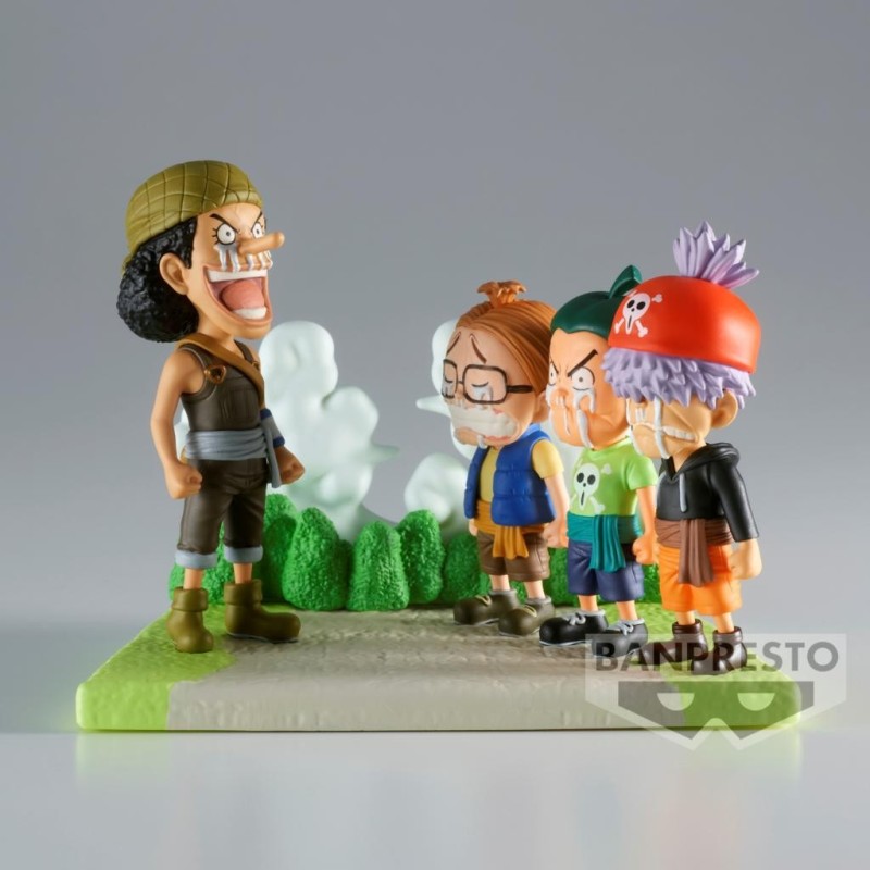 ONE PIECE - Usopp Pirates - Figurine WCF-Log Stories 7cm 