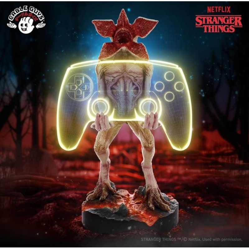 STRANGER THINGS - Demogorgon - Support Manette & Portable - 20cm 