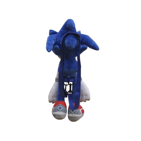 SONIC - Sac à Dos Peluche - 44cm 