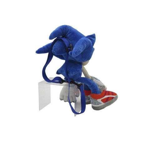 SONIC - Sac à Dos Peluche - 44cm 