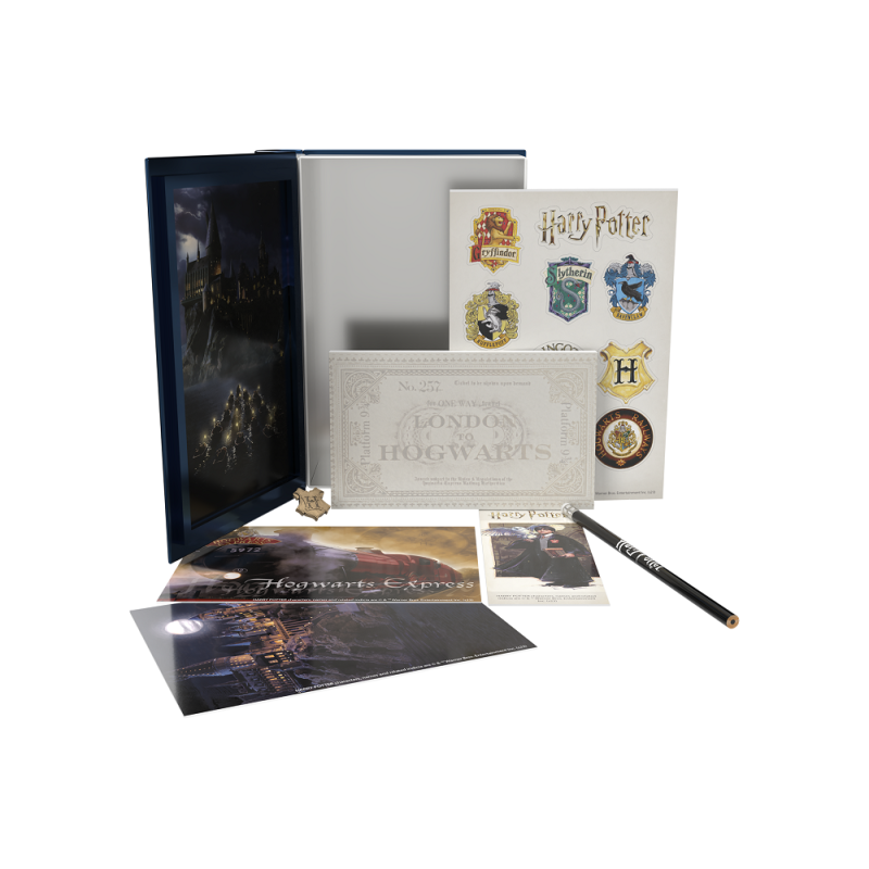 HARRY POTTER - Box Livre en Métal - Vol.1 - Set de Papeterie 7 pc. 