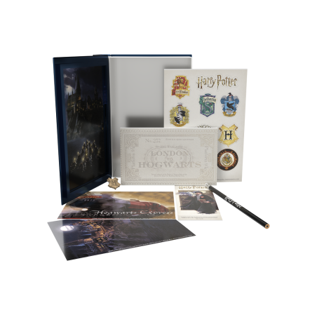 HARRY POTTER - Box Livre en Métal - Vol.1 - Set de Papeterie 7 pc. 