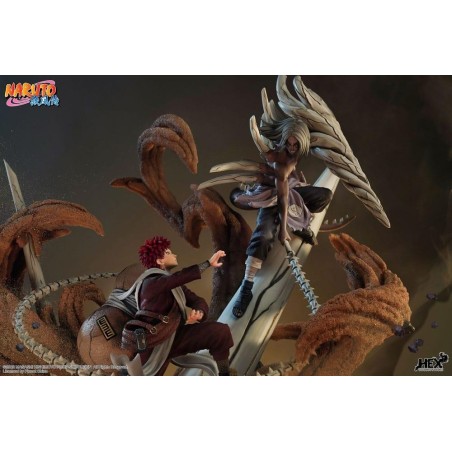 NARUTO SHIPPUDEN - Gaara VS Kimimaro - Statuette Elite Dynamic 61cm 