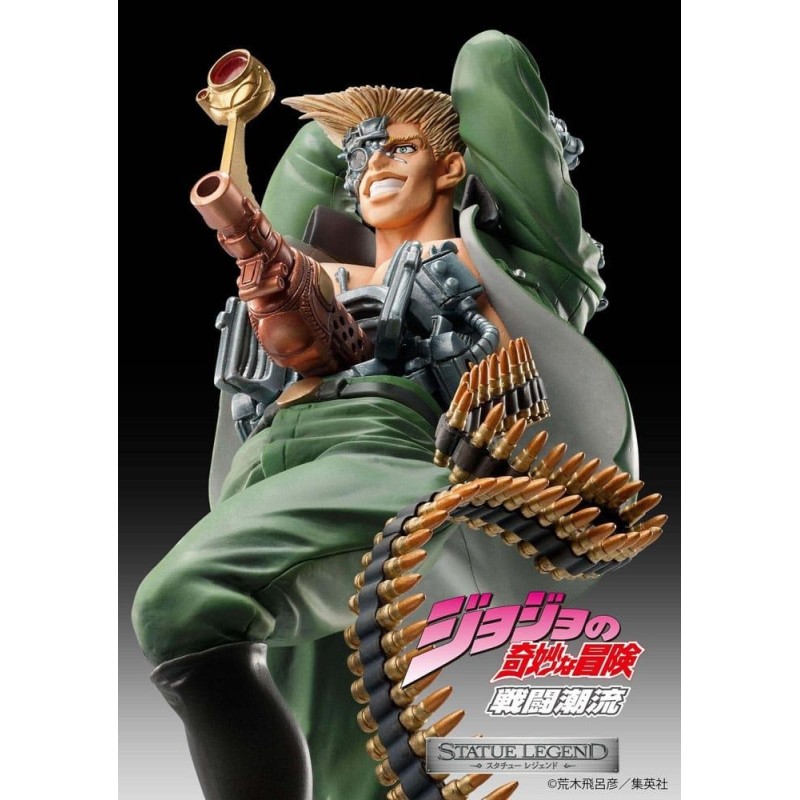 JOJO PART 2 - Rudol Von Stroheim - Statuette Legend 18cm 