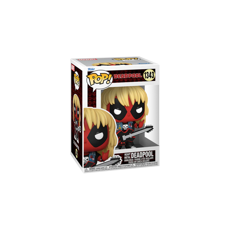 DEADPOOL - POP Marvel N° 1343 - Heavy Metal 