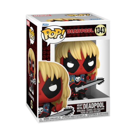DEADPOOL - POP Marvel N° 1343 - Heavy Metal 
