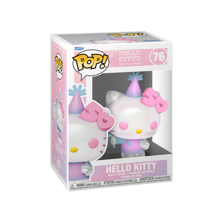 HELLO KITTY 50TH Anniv. - POP Sanrio N° 76 - Hello Kitty with balloon 