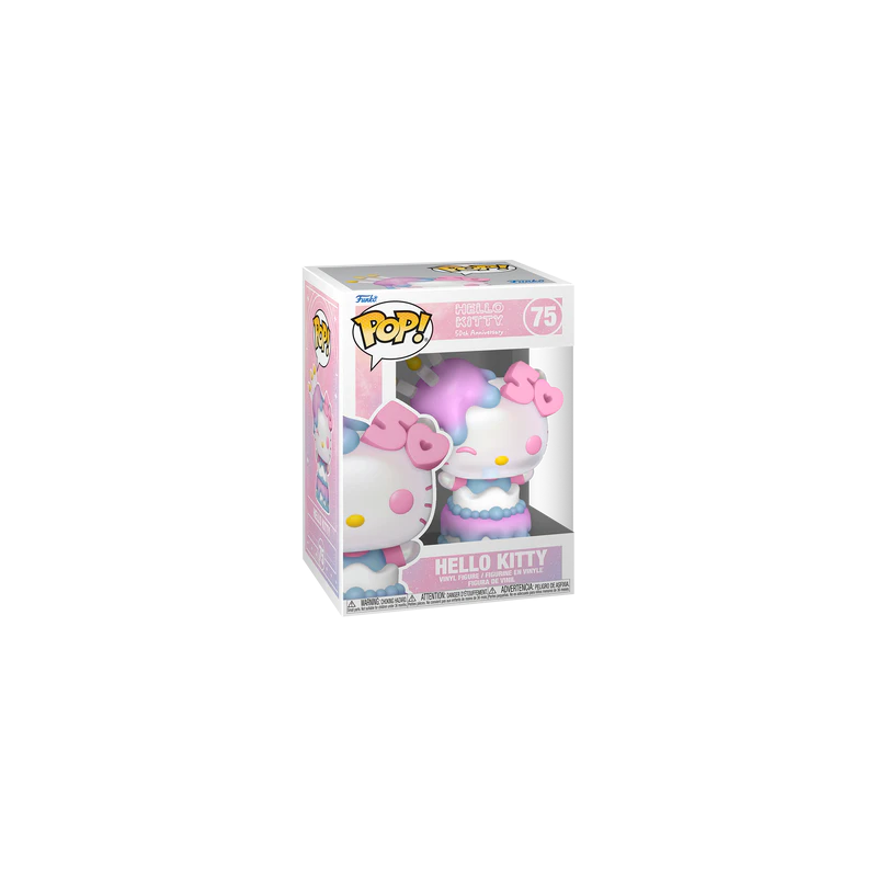 HELLO KITTY 50TH Anniv. - POP Sanrio N° 75 - Hello Kitty in Cake 