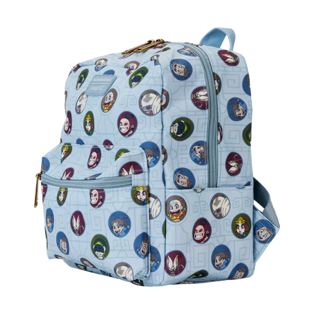 AVATAR LE DERNIER ... - AOP - Mini Sac à Dos carré en Nylon LoungeFly 