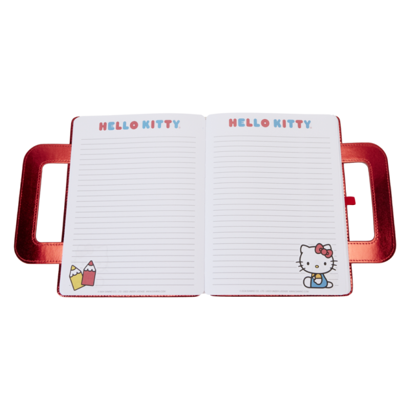 HELLO KITTY - 50ème Anniversaire - Journal Lunch Box LoungeFly 
