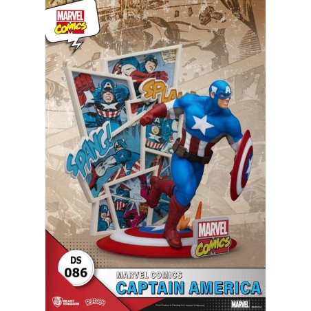 MARVEL - Captain America - Diorama D-Stage 16cm 
