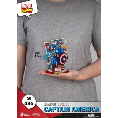 MARVEL - Captain America - Diorama D-Stage 16cm 