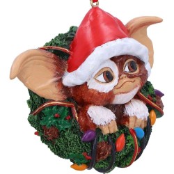 GREMLINS - Gizmo dans couronne - Déco à suspendre 10cm  2