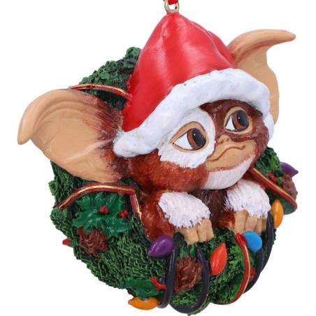 GREMLINS - Gizmo dans couronne - Déco à suspendre 10cm 