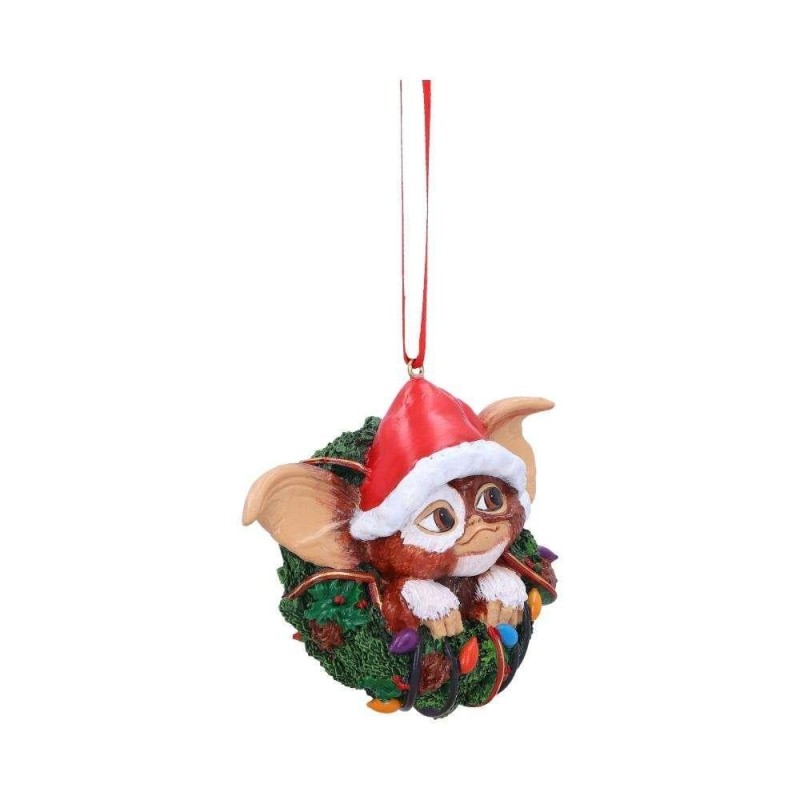 GREMLINS - Gizmo dans couronne - Déco à suspendre 10cm 