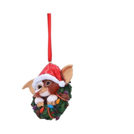 GREMLINS - Gizmo dans couronne - Déco à suspendre 10cm 