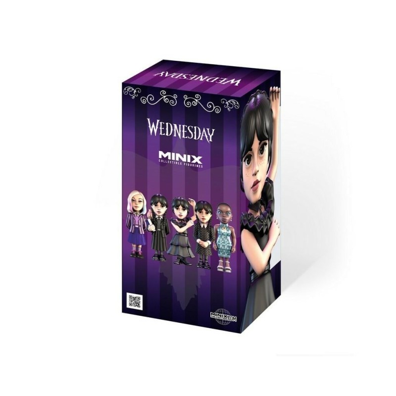 MERCREDI - Mercredi Addams en robe de bal - Figurine Minix 12cm 