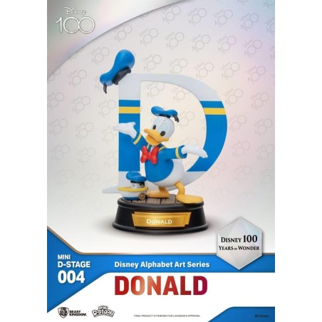 DISNEY 100TH - Disney Alphabet Art - Pack 6 Diorama Stage 10cm 