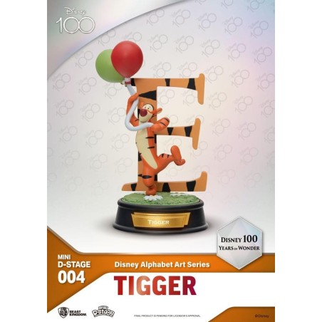 DISNEY 100TH - Disney Alphabet Art - Pack 6 Diorama Stage 10cm 