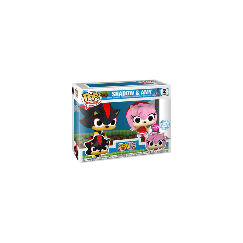 SONIC - POP Games - 2 Pack Shadow & Amy Rose FL 