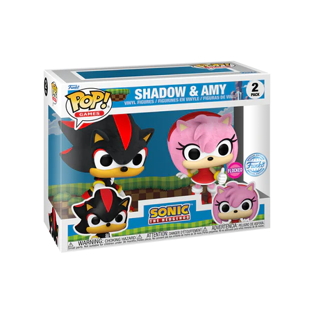 SONIC - POP Games - 2 Pack Shadow & Amy Rose FL 