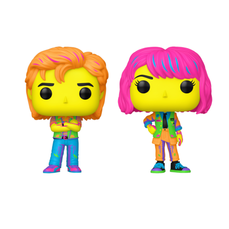 STRANGER THINGS - POP TV - 2 Pack Robin & Steve (BLKLT) 