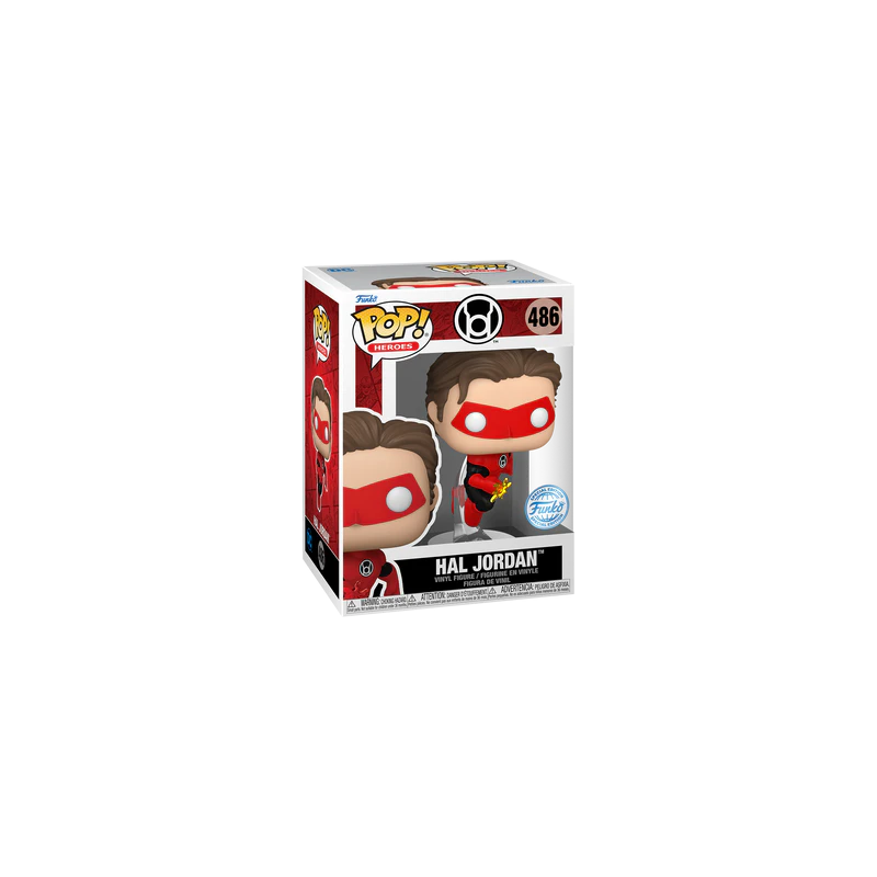 DC - POP Heroes N° 486 - Hal Jordan (Red Lantern) 
