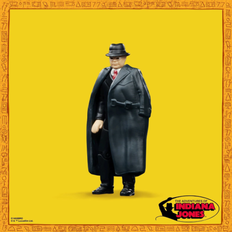 INDIANA JONES 1 - Major Arnold Toht - Figurine Retro Colection 10cm 