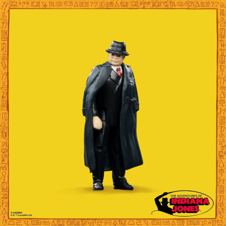 INDIANA JONES 1 - Major Arnold Toht - Figurine Retro Colection 10cm 