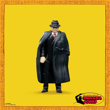 INDIANA JONES 1 - Major Arnold Toht - Figurine Retro Colection 10cm 