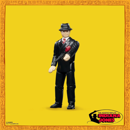 INDIANA JONES 1 - Major Arnold Toht - Figurine Retro Colection 10cm 