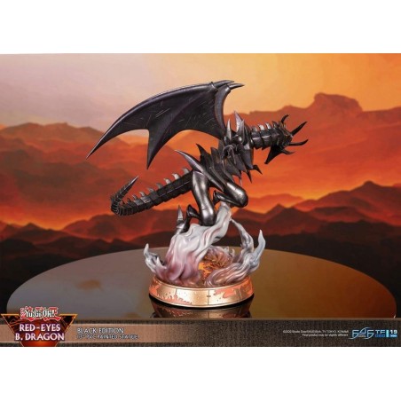 YU-GI-OH! - Dragon noir aux yeux rouges - Statuette 33cm 