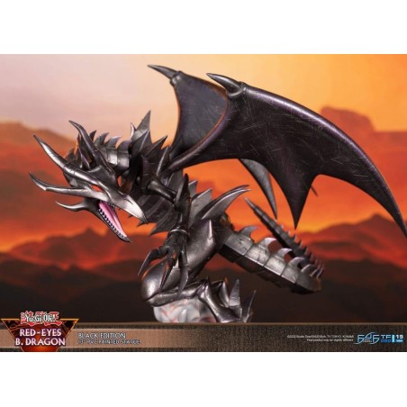 YU-GI-OH! - Dragon noir aux yeux rouges - Statuette 33cm 