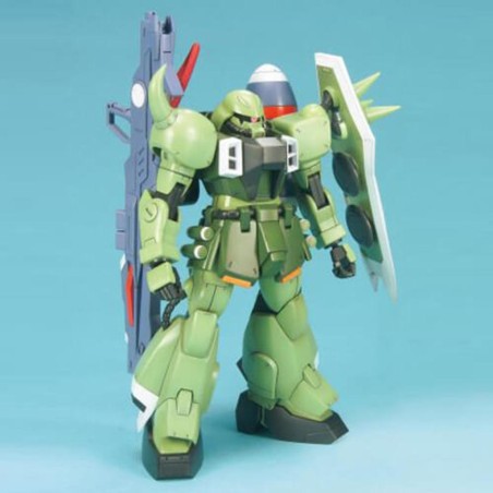GUNDAM - 1/100 Zaku Warrior + Blaze Wizard & Gunner Wizard - Model Kit 